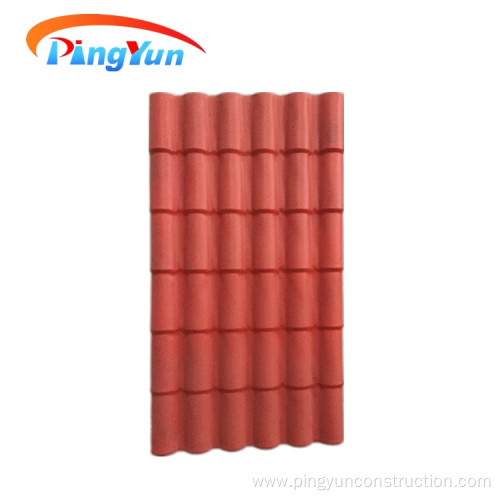 Roma Corrosion resistance ASA synthetic resin roof tile